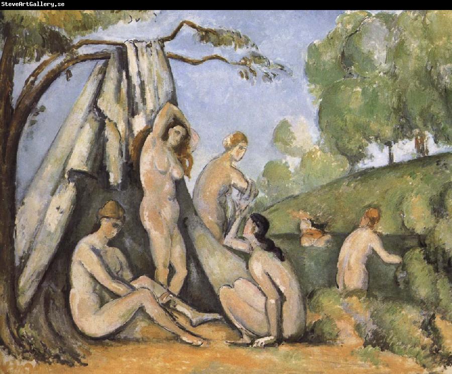 Paul Cezanne Bath woman who